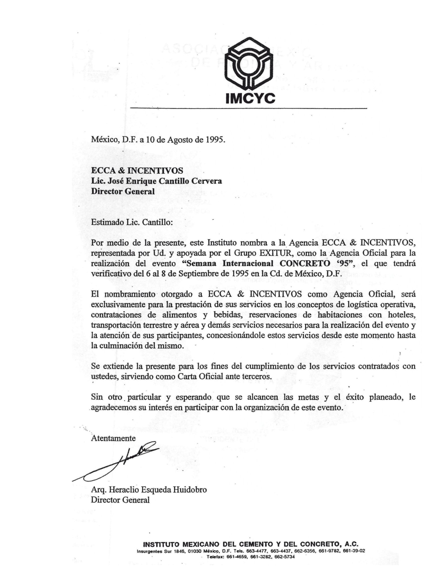 INSTITUTO MEXICANO DEL CEMENTO Y DEL CONCRETO